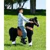 Black Horse with White Hoof, Large - Ride-Ons - 2 - thumbnail