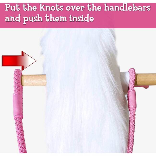 Rein Pink, Length 33.5 in - Ride-Ons - 4