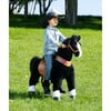 Black Horse with White Hoof, Large - Ride-Ons - 3 - thumbnail