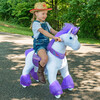 Model Ux Unicorn, Purple - Ride-Ons - 2