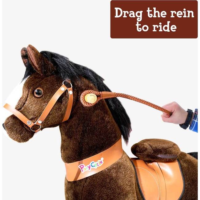 Rein Brown, Length 33.5 in - Ride-Ons - 3