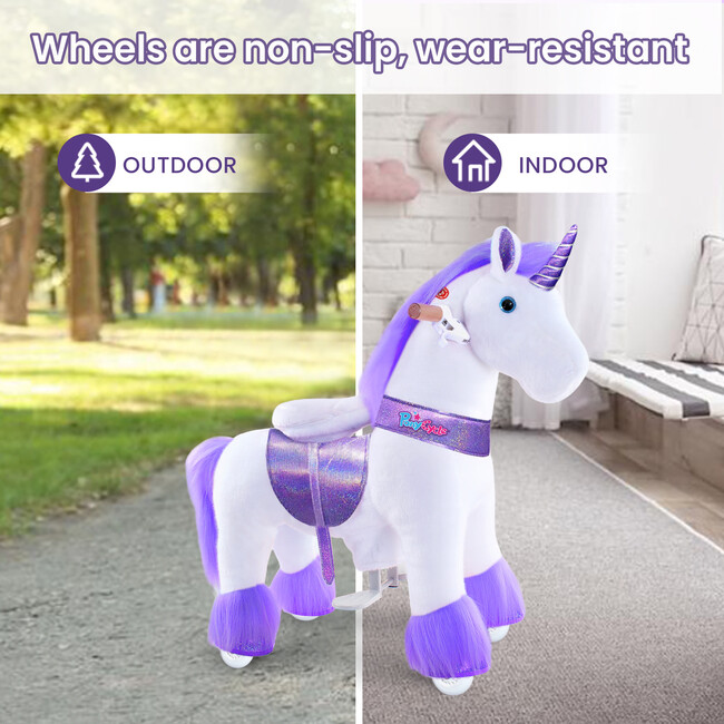 Model Ux Unicorn, Purple - Ride-Ons - 9