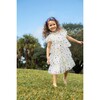 Foil Polka Dot Tulle Dress, White - Dresses - 2