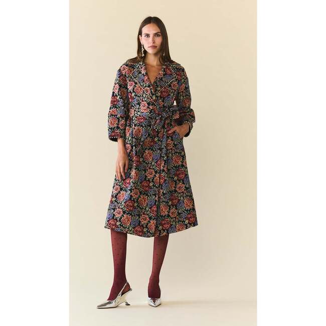 Palak Jacket Black Rainbow Jacquard