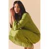 Ariana Dress Olive Chartreuse - Dresses - 2