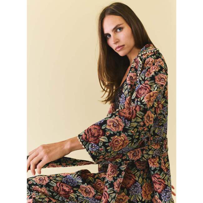 Palak Jacket Black Rainbow Jacquard - Jackets - 4