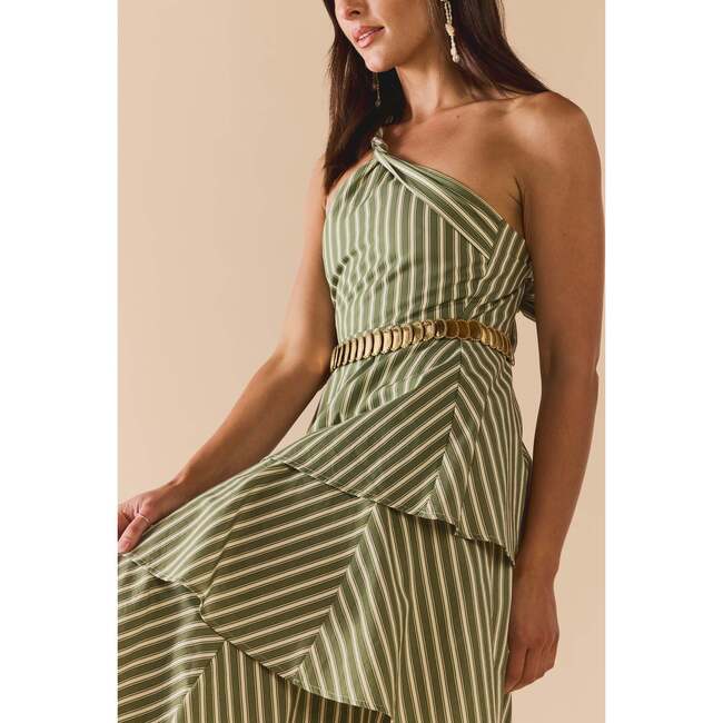 Emma Dress Meadow Stripe