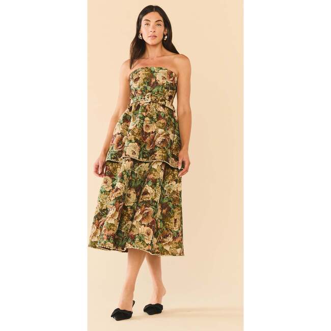 Daisy Dress Flora Floral Jacquard