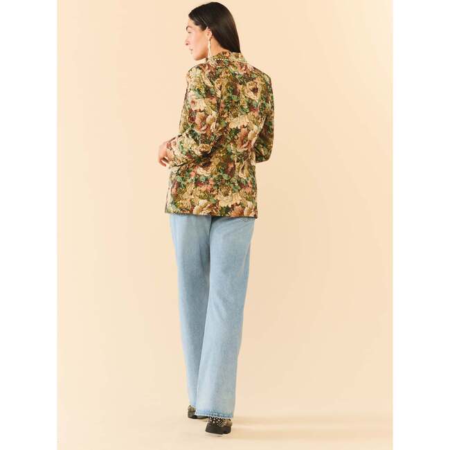Meredith Blazer Flora Floral Jacquard - Blazers - 3
