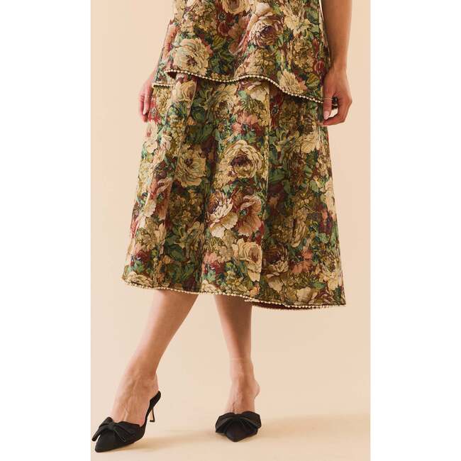 Daisy Dress Flora Floral Jacquard - Dresses - 5