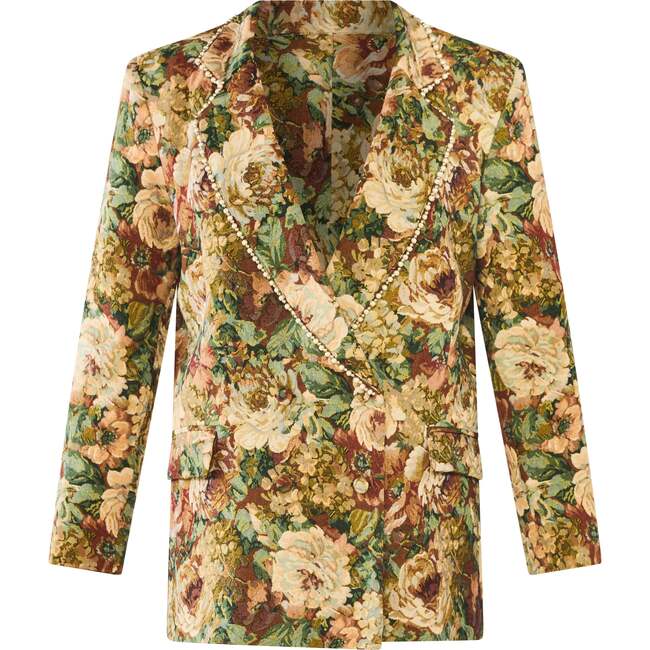 Meredith Blazer Flora Floral Jacquard - Blazers - 6