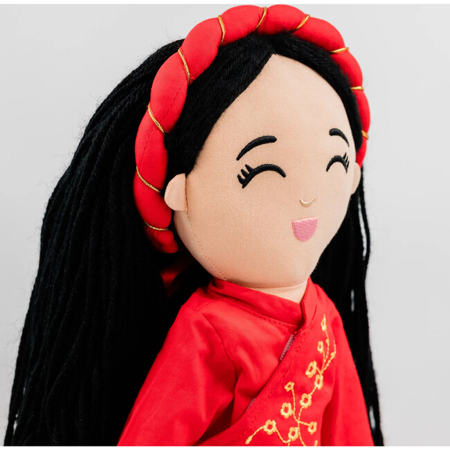 Vietnamese 'Hoa' Cultural Doll - Dolls - 3