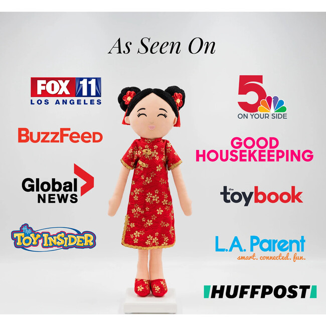 Chinese 'Mei' Cultural Doll - Dolls - 5