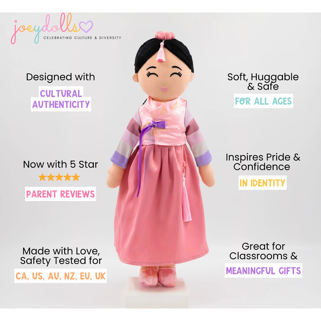 Korean 'Danbi' Cultural Doll - Dolls - 7