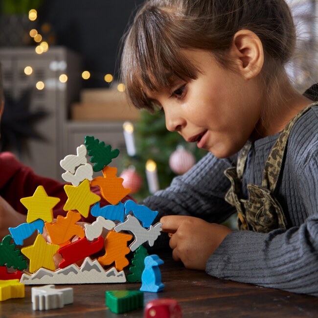 Animal Upon Animal Christmas Stacking Game - Board Games - 3