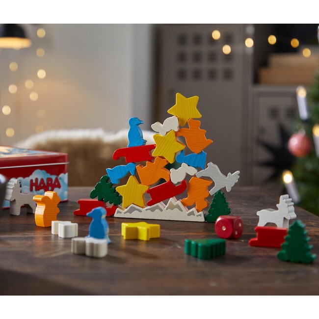 Animal Upon Animal Christmas Stacking Game - Board Games - 7