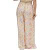 Matisse Wide Leg Patchwork Floral Print Trouser, Cream - Pants - 3 - thumbnail