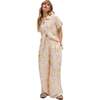 Matisse Wide Leg Patchwork Floral Print Trouser, Cream - Pants - 6 - thumbnail