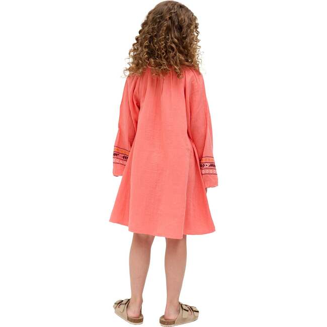 Lavender Dress, Orange - Dresses - 4