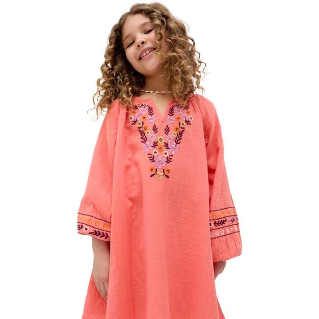 Lavender Dress, Orange - Dresses - 5