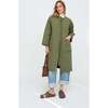Heidi Quilted Coat, Green - Jackets - 4