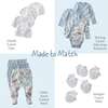 STERLING 3-Pack Side Snap Bodysuit, Rawr Some Check - Onesies - 5 - thumbnail