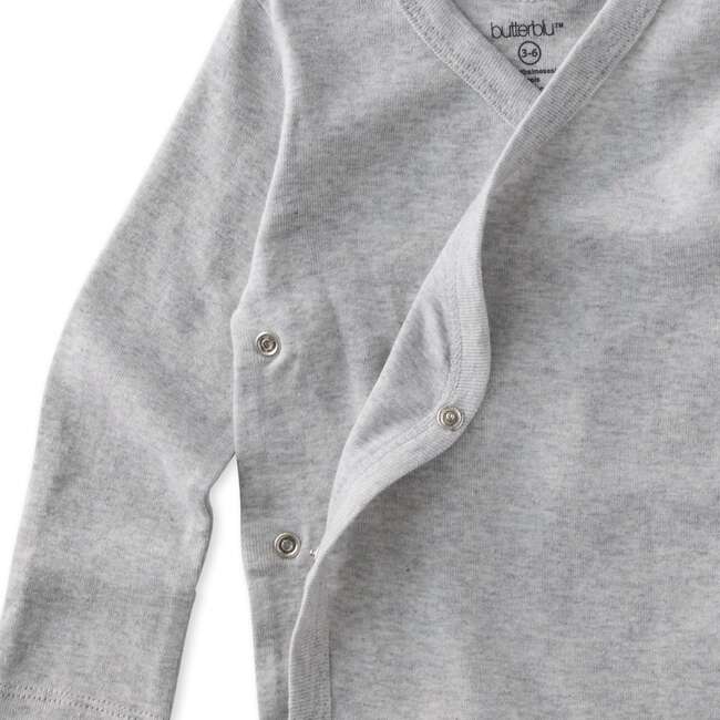 STERLING 3-Pack Side Snap Bodysuit, Gray Twinkle - Onesies - 4