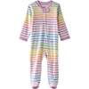 SCOUT Sleep & Play, Sunny Pink Rainbow - Footie Pajamas - 1 - thumbnail