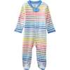 SCOUT Sleep & Play, Sunny Blue Rainbow - Footie Pajamas - 1 - thumbnail