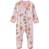SCOUT Sleep & Play, Pink Milk N Cookies Crew - Footie Pajamas - 1 - thumbnail