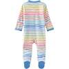 SCOUT Sleep & Play, Sunny Blue Rainbow - Footie Pajamas - 4