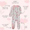 SCOUT Sleep & Play, Floral Fields - Footie Pajamas - 3
