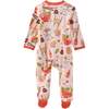 SCOUT Sleep & Play, Pink Dim Sum Fun - Footie Pajamas - 4
