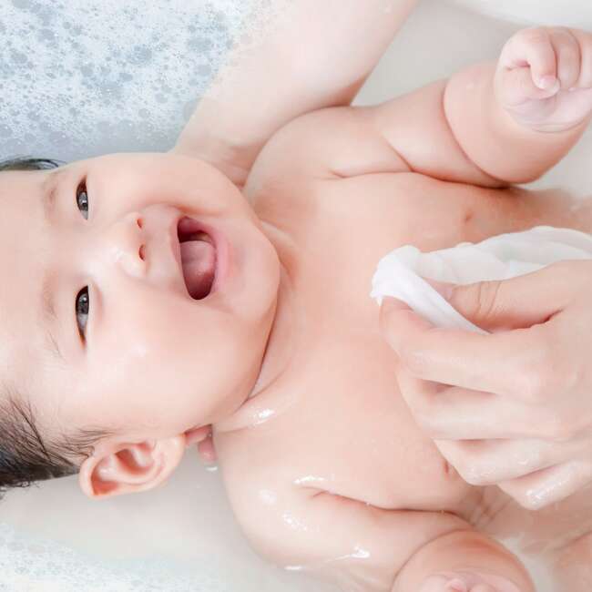 RIVER 10-Pack Washcloths, Sorbet Frost Rainbow