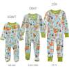 SCOUT Sleep & Play, Blue Dim Sum Fun - Footie Pajamas - 5