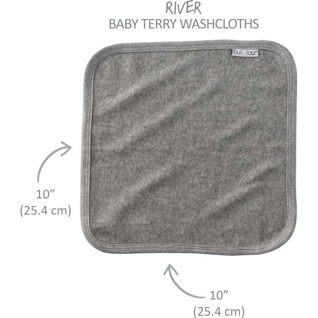 RIVER 10-Pack Washcloths, Stone - Washcloths & Hand Towels - 4