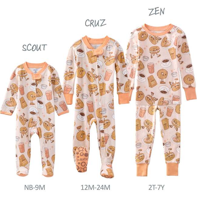 SCOUT Sleep & Play, Schmear - Footie Pajamas - 6
