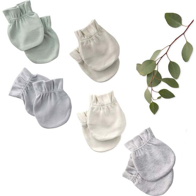 MORGAN 5-Pack Mitts, Seafoam
