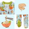 SCOUT Sleep & Play, Blue Dim Sum Fun - Footie Pajamas - 7