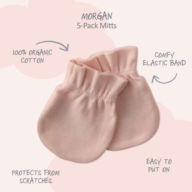 MORGAN 5-Pack Mitts, Sorbet - Mitts - 3