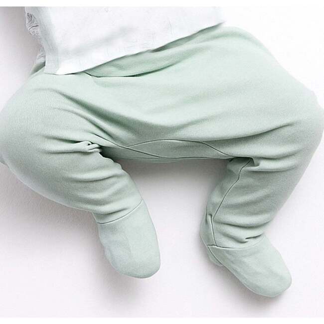FALLON 3-Pack Footed Pants, Seafoam