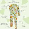 CRUZ Snug Fit Footed Sleeper, Taco 'Bout Cute - Footie Pajamas - 3