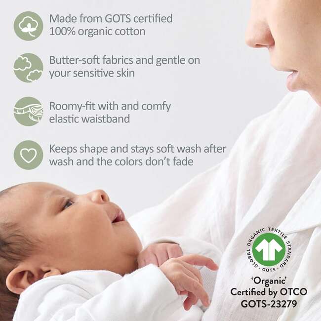 FALLON 3-Pack Footed Pants, Seafoam - Pants - 6