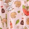 CRUZ Snug Fit Footed Sleeper, Pink Dim Sum Fun - Footie Pajamas - 2