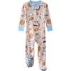 CRUZ Snug Fit Footed Sleeper, Milk N Cookie Crew - Footie Pajamas - 1 - thumbnail