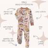 CRUZ Snug Fit Footed Sleeper, Choc Full of Cute - Footie Pajamas - 3 - thumbnail