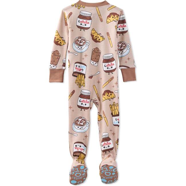 CRUZ Snug Fit Footed Sleeper, Choc Full of Cute - Footie Pajamas - 4