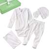 CHECK ME OUT BABY 6-Piece Gift Set, White - Mixed Apparel Set - 1 - thumbnail
