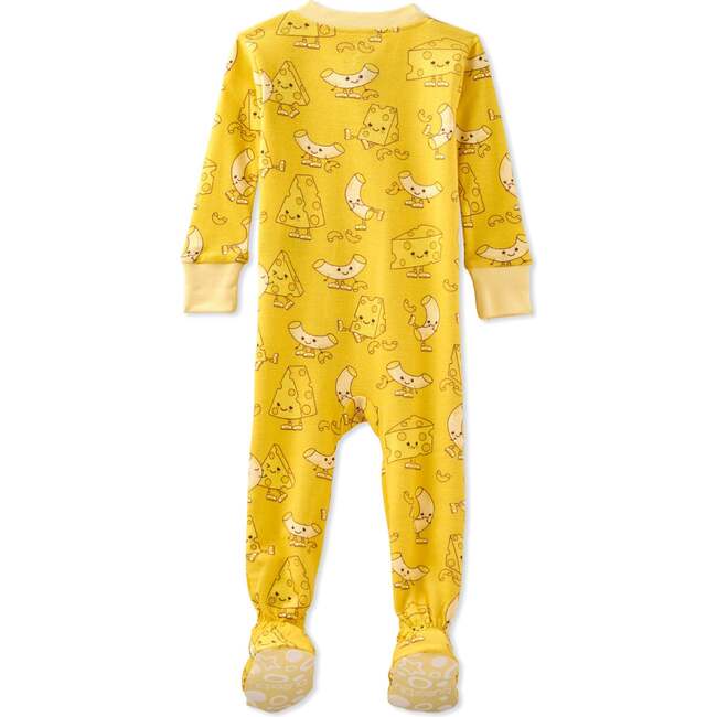 CRUZ Snug Fit Footed Sleeper, Mac to my Cheese - Footie Pajamas - 4