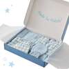 CHECK ME OUT BABY 6-Piece Gift Set, Blue Check - Mixed Apparel Set - 2 - thumbnail